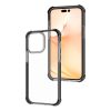 iPhone 14 Pro átlátszó TPU tok fekete kerettel Alphajack- 9 kép