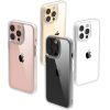 iPhone 14 Pro átlátszó TPU tok edzett üveg hátlappal, fehér kere- 10 kép