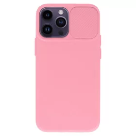 iPhone 14 Pro Max Camshield Soft tok világos rózsaszín Alphajack- 1 kép
