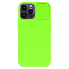 iPhone 14 Pro Max Camshield Soft tok lime zöld Alphajack- 1 kép