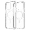 iPhone 14 Pro Max MagSafe kompatibilis átlátszó TPU tok fehér kere- 3 kép