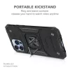 iPhone 14 Pro Max Ring Armor Case Kickstand tok kihajtható mágneses - 2 kép