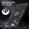 iPhone 14 Pro Max Ring Armor Case Kickstand tok kihajtható mágneses - 5 kép