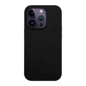 iPhone 14 Pro Max rugalmas puha szilikontok fekete Alphajack- 2 kép