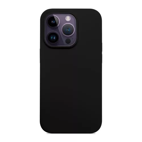 iPhone 14 Pro Max rugalmas puha szilikontok fekete Alphajack- 2 kép