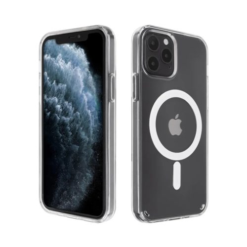 iPhone 15 Plus MagSafe kompatibilis átlátszó TPU tok Alphajack- 1 kép