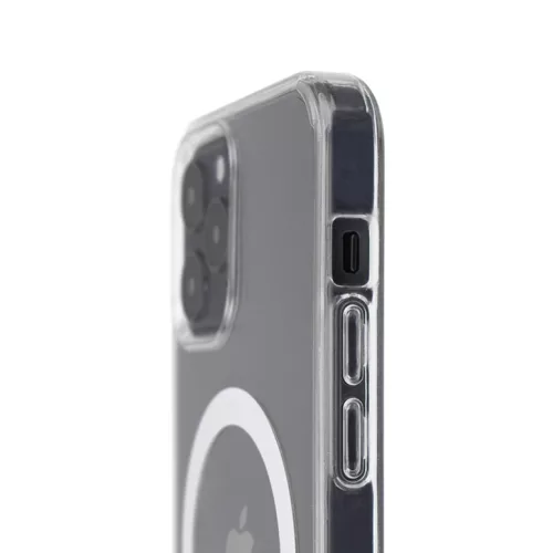 iPhone 15 Plus MagSafe kompatibilis átlátszó TPU tok Alphajack- 2 kép