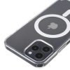 iPhone 15 Plus MagSafe kompatibilis átlátszó TPU tok Alphajack- 4 kép