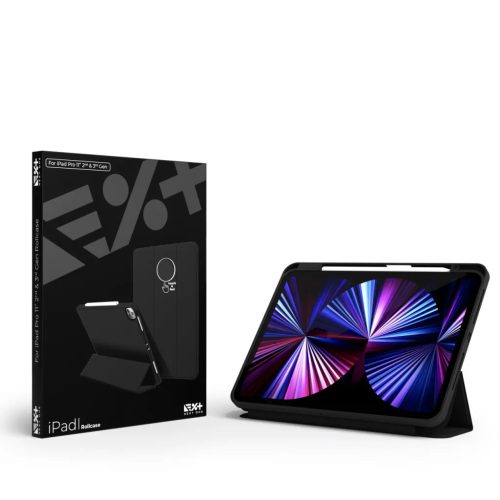 iPad Pro 11 Next One Rollcase tok Pencil tartóval fekete-6427157002291 1 kép