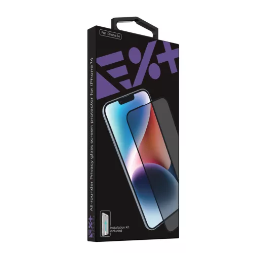 iPhone 14 Next One All Rounder Privacy Glass Screen Protector kijelző-6427157004219 2 kép