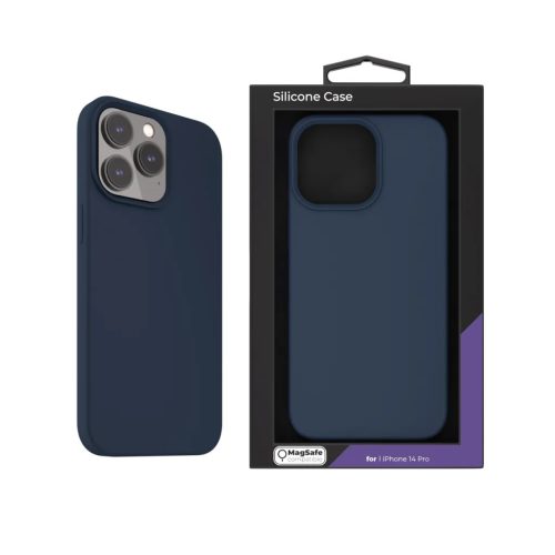 iPhone 14 Pro Next One MagSafe-kompatibilis szilikontok királykék (I-6427157003991 1 kép