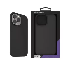 iPhone 14 Pro Max Next One MagSafe-kompatibilis szilikontok fekete (IP-6427157004066 1 kép
