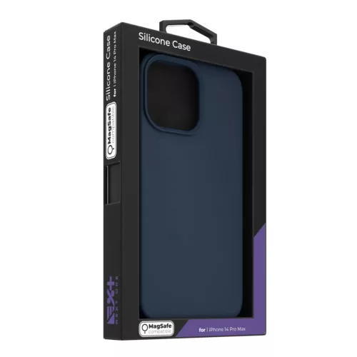 iPhone 14 Pro Max Next One MagSafe-kompatibilis szilikontok királyké-6427157004073 8 kép