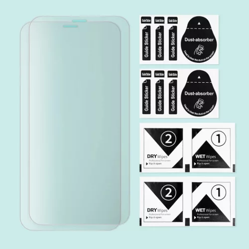 iPhone X/XS/11 Pro kijelzővédő üvegfólia 9H 2.5D HD 0.33mm Alphaj- 2 kép