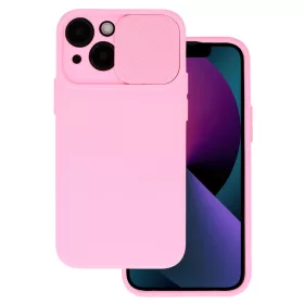 iPhone XR Camshield Soft tok világos rózsaszín Alphajack- 1 kép