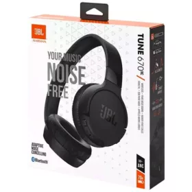 JBL Tune 670NC Bluetooth Vezeték Nélküli Fejhallgató Fekete EU-6925281973208 1 kép