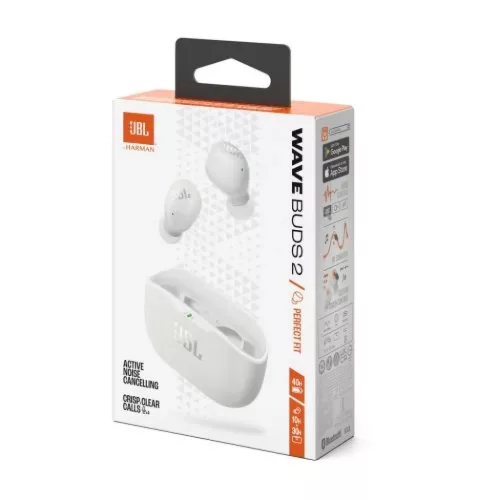 JBL Wave Buds 2 TWS Bluetooth fülhallgató Fehér EU-1200130015380 3 kép