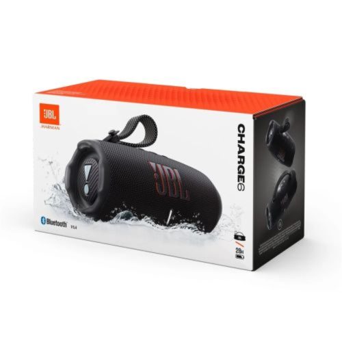 JBL Charge 6 Bluetooth Vezeték nélküli Hangszóró Fekete EU