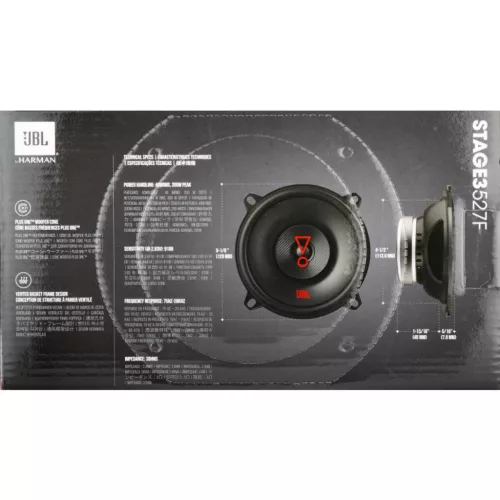 JBL Stage3 527 Autóhangszóró, 40W RMS, 129mm, 2-db JBLSTAGE3527F-6925281946646 4 kép