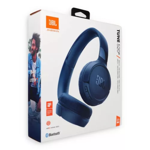 JBL Tune 520BT Bluetooth Vezeték nélküli On-Ear Fejhallgató Kék E-6925281963773 7 kép
