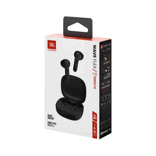 JBL Wave Flex TWS Bluetooth Wireless In-Ear Fülhallgató Fekete EU-6925281953484 4 kép