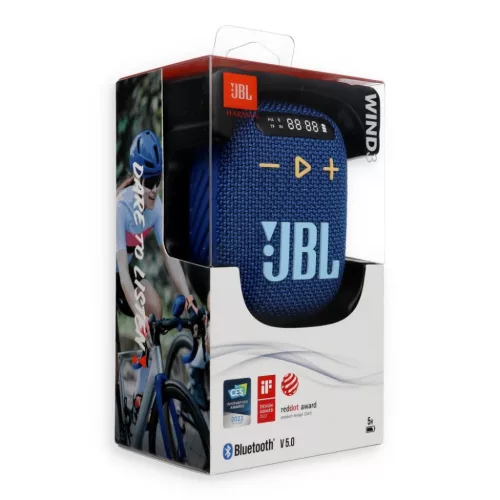 Bluetooth Hangszóró JBL Wind 3, 5W, Vízálló, Kék JBLWIND3BLU-1200130002724 3 kép