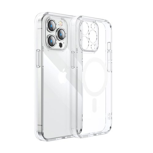iPhone 14 Joyroom 14D mágneses TPU tok átlátszó MagSafe kompatibil-6956116721046 8 kép