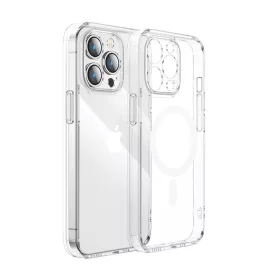 iPhone 14 Plus Joyroom 14D mágneses TPU tok átlátszó MagSafe kompa-6956116728571 1 kép