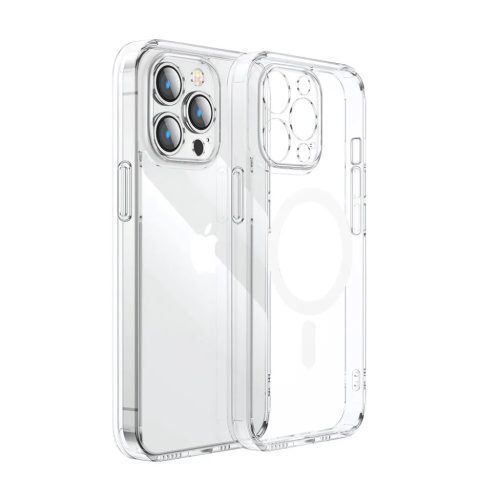 iPhone 14 Plus Joyroom 14D mágneses TPU tok átlátszó MagSafe kompa-6956116728571 1 kép