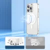 iPhone 14 Plus Joyroom 14D mágneses TPU tok átlátszó MagSafe kompa-6956116728571 6 kép