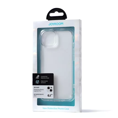 iPhone 14 Plus Joyroom Defender tok támasztékkal, átlátszó (JR-14-6956116733803 5 kép