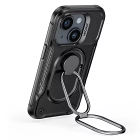 Joyroom Dual Hinge tok iPhone 14-hez állvánnyal és gyűrű tartóva-6956116732516 2 kép