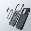 Joyroom Dual Hinge tok iPhone 14-hez állvánnyal és gyűrű tartóva-6956116732516 5 kép
