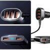 JOYROOM 5xUSB Multi port szivargyújtós autós töltő fekete (JR-CL0-6941237122353 3 kép