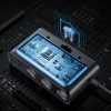 JOYROOM JR-CL06 Többportos USB autós töltő PD154W / QC3.0 fekete-6941237165121 3 kép