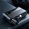 JOYROOM JR-CL06 Többportos USB autós töltő PD154W / QC3.0 fekete-6941237165121 9 kép