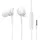 Vezetékes Fülhallgató JR-EW02, Fél in Ear (Fehér)