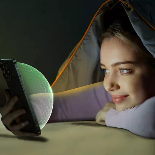 iPhone 14 Pro Max/15 Plus Joyroom Knight Series 2,5D KIjelzővédő ü-6956116716851 8 kép
