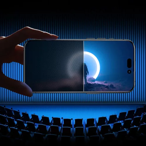 iPhone 14 Plus Joyroom Knight 2,5D Anti-Spy KIjelzővédő üvegfólia-6956116716967 6 kép