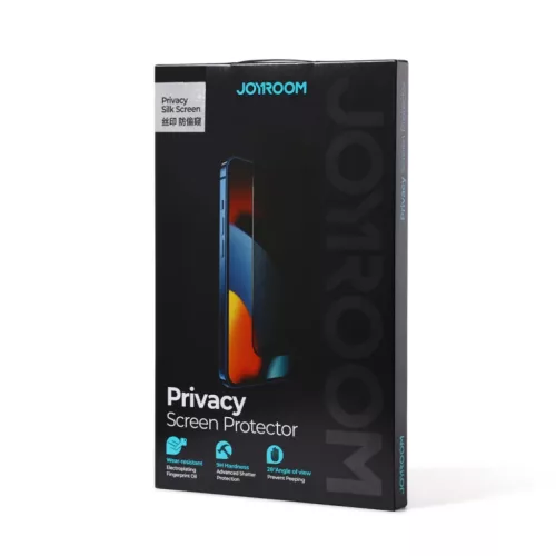 iPhone 14 Plus Joyroom Knight 2,5D Anti-Spy KIjelzővédő üvegfólia-6956116716967 7 kép