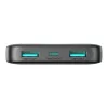 Powerbank Joyroom JR-PBF12 10000mAh 2.4A 2x USB-A 1x USB-C - fekete-6956116713256 6 kép
