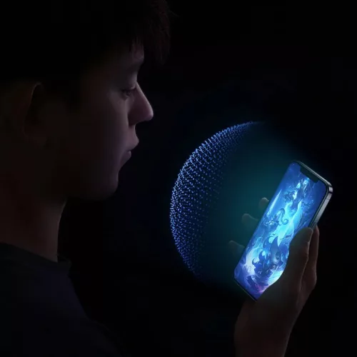 iPhone 12 Pro Max Joyroom Knight Series 2,5D Gaming kIjelzővédő üv-6941237121547 9 kép