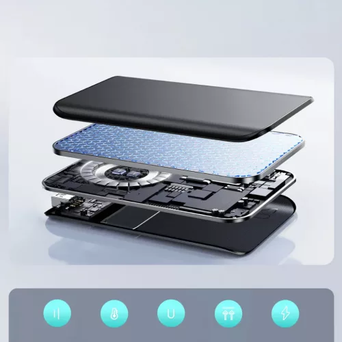 Joyroom JR-QP192 Star Series Mini 20000mAh 22.5W Powerbank digitális -6956116781675 8 kép