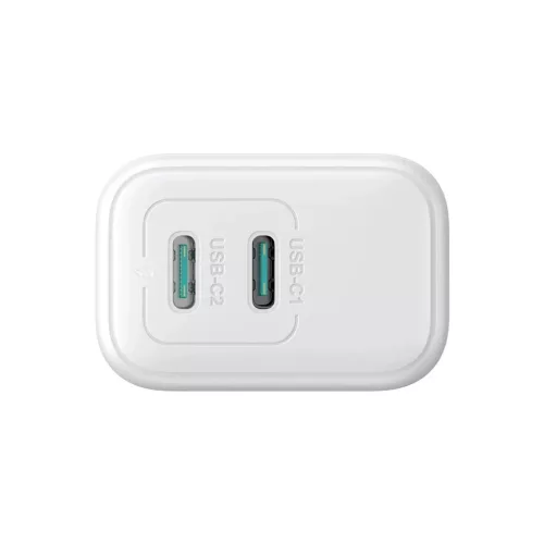 Joyroom JR-TCF12 hálózati töltő 2x USB-C 20W PD / QC 3.0 - fehér-6956116722869 6 kép