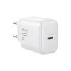 Joyroom JR-TCF20 USB-C PD 20W hálózati töltő - fehér + USB-C / US-6956116723118 2 kép
