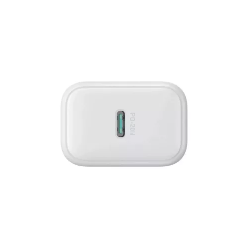 Joyroom JR-TCF20 USB-C PD 20W hálózati töltő - fehér + USB-C / US-6956116723118 6 kép