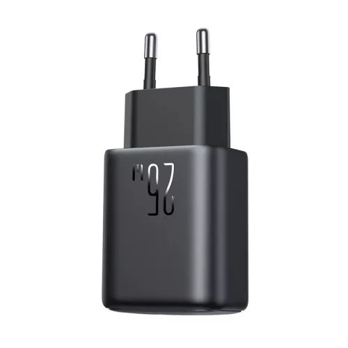 Joyroom JR-TCF23 USB-C 25W SFC / PPS / PD hálózati töltő - fekete-6956116722913 7 kép