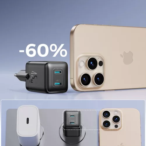 Joyroom JR-TCG17 45W hálózati USB-C töltő adapter (EU csatlakozó)-6941237127099 4 kép