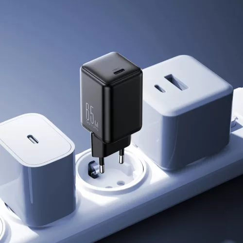 Joyroom JR-TCG18 hálózati USB-C töltő adapter 65W 1 x USB-C (EU cs-6956116766559 3 kép