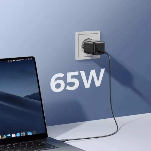 Joyroom JR-TCG18 hálózati USB-C töltő adapter 65W 1 x USB-C (EU cs-6956116766559 4 kép